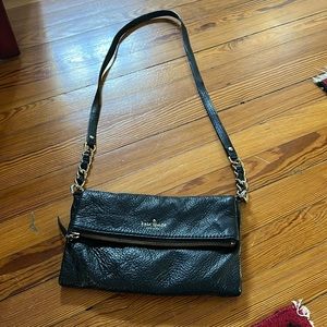 Kate Spade black crossbody bag EUC
